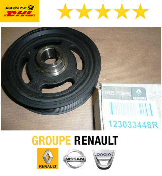 ORGINAL Riemenscheibe Für Kurbelwelle RENAULT 1,2 1,4 TCE 123033448R = 1230300Q2C '