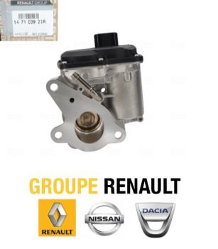 ORIGINAL AGR Ventil RENAULT MASTER III 2.3 dCi 136-163 PS 147103921R