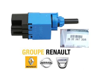 ORIGINAL Schalter Kupplungsbetätigung RENAULT TRAFIC III 1.6 dCi 253256730R