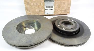 ORGINAL Bremsscheibe Renault Clio IV Logan II Sandero II VORNE 402067025R / 402060405R