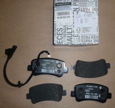 ORGINAL Bremsklötze Hinten Master III Movano 440604591R /  440603321R