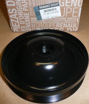 ORGINAL Riemenscheibe Für Kurbelwelle LAGUNA,TRAFIC II M9R 7700273916 = 1230300QAR