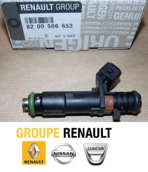 ORIGINAL Einspritzventil Einspritzanlage RENAULT TWINGO II 1.2  8200506653