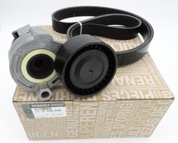 ORIGINAL Keilrippenriemensatz RENAULT/DACIA 1.4-1.6 16V 1.5 DCI 117203694R