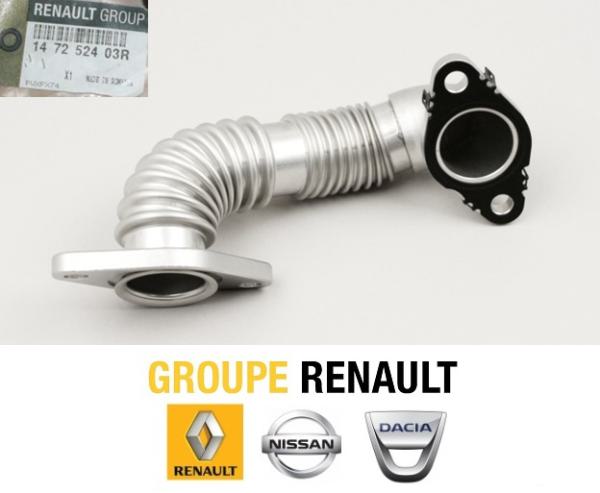 ORIGINAL  AGR-Ventil Kühler/Rohrleitung RENAULT MASTER 3 2.3 dCi 147252403R / 1412000Q1B / 1472500Q0C '