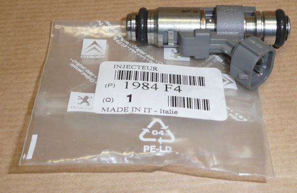 ORGINAL PSA Einspritzventil  CITROEN C3 C4 PEUGEOT 207 307 1.4 16V 1984F4