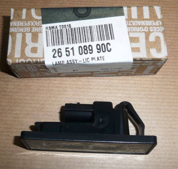 Original Kennzeichenleuchte LED RENAULT MASTER,TRAFIC III 265108990C
