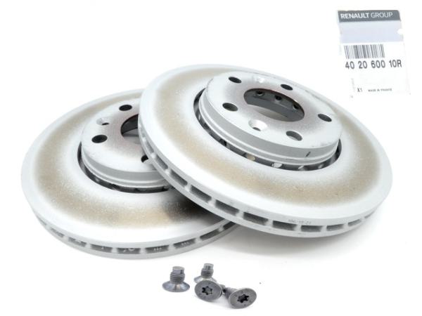 ORGINAL Bremsscheiben Komplet vorne Megane III 402060010R / 402067902R