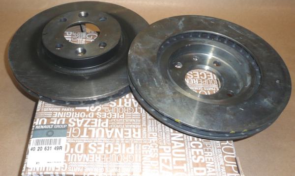 ORIGINAL Bremsscheiben Satz CLIO IV TWINGO III vorne 402063149R / 402065054R