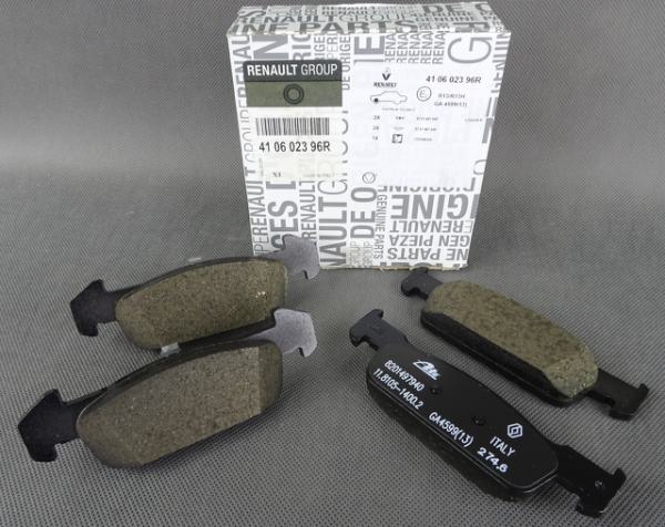 ORIGINAL Bremsbeläge LOGAN II SANDERO II 1.2 vorne 410602396R /  410602581R