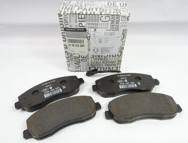 ORGINAL Bremsbeläge Satz  vorne Sys.Brembo Renault Master,MOVANO 410602889R / 410603847R