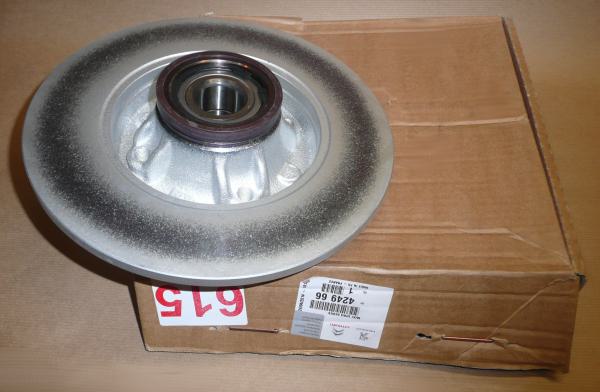 ORIGINAL  Bremsscheiben+Radlager Satz  hinten CITROEN/PEUGEOT 4249.66