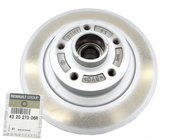 ORIGINAL Bremsscheiben + Radlager RENAULT ESPACE V HINTEN 432027306R