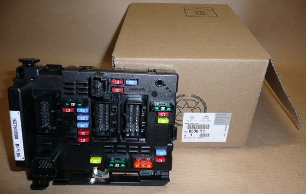 ORIGINAL PSA Sicherungskasten 206 307 406 807 PARTNER CITROEN 6500.Y1