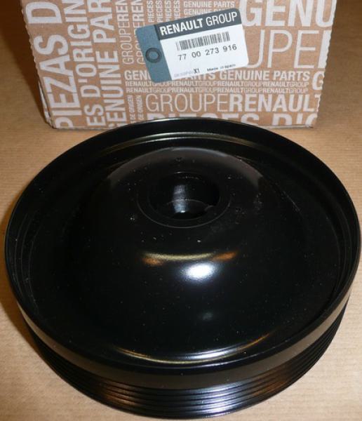 ORGINAL Riemenscheibe Für Kurbelwelle LAGUNA,TRAFIC II M9R 7700273916 = 1230300QAR