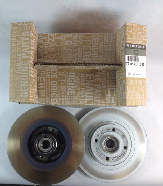 Renault Bremsscheiben + Radlager Satz Megane ,Scenic II hinten OE 7701207898 = 432004943R