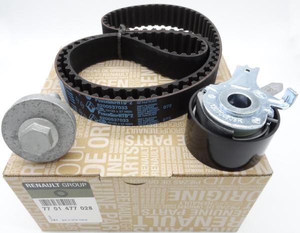 Renault Zahnriemensatz CLIO KANGOO LAGUNA MEGANE 1.5 DCI OE 7701477028
