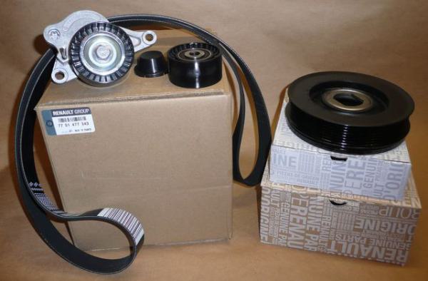 ORIGINAL Keilrippenriemen Satz MEGANE,LAGUNA III 2.0 DCI 7701477343