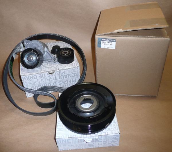 ORIGINAL Keilrippenriemen Rep.Satz RENAULT Espace Laguna Trafic DCI 7701477344