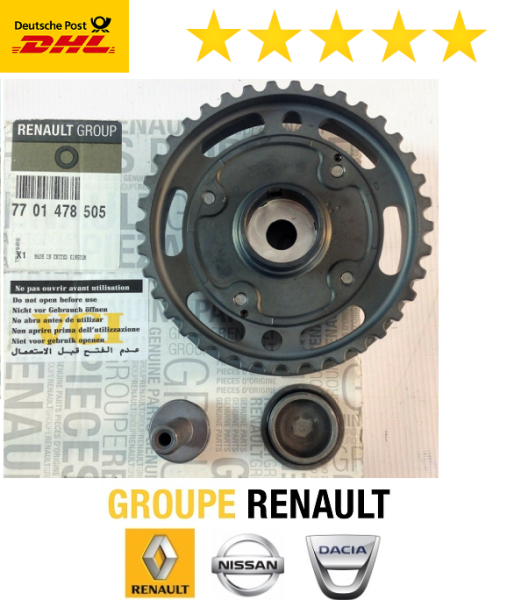 ORIGINAL Zahnrad Nockenwelle RENAULT Clio Laguna Megane Scenic  7701478505