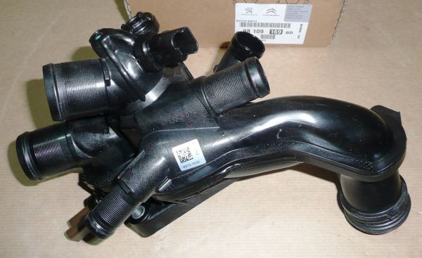 ORGINAL Thermostat Gehäuse Citroen Peugeot DS3,C4,308,5008 1.6 THP 9810916980